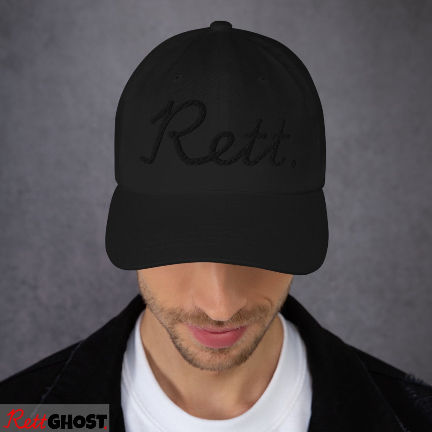Rett. Ghost Cap Zwart - Uniseks Design