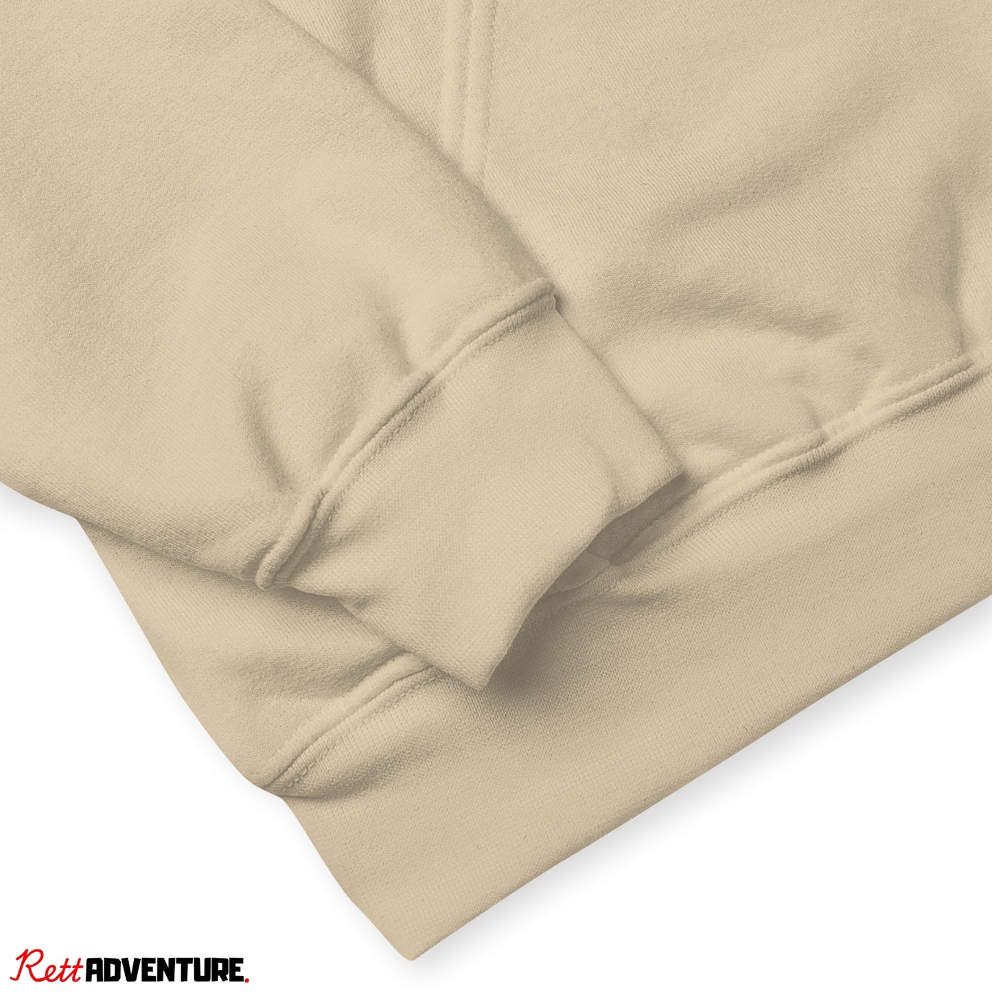 Rett. Adventure Hoodie Beige - Uniseks Design