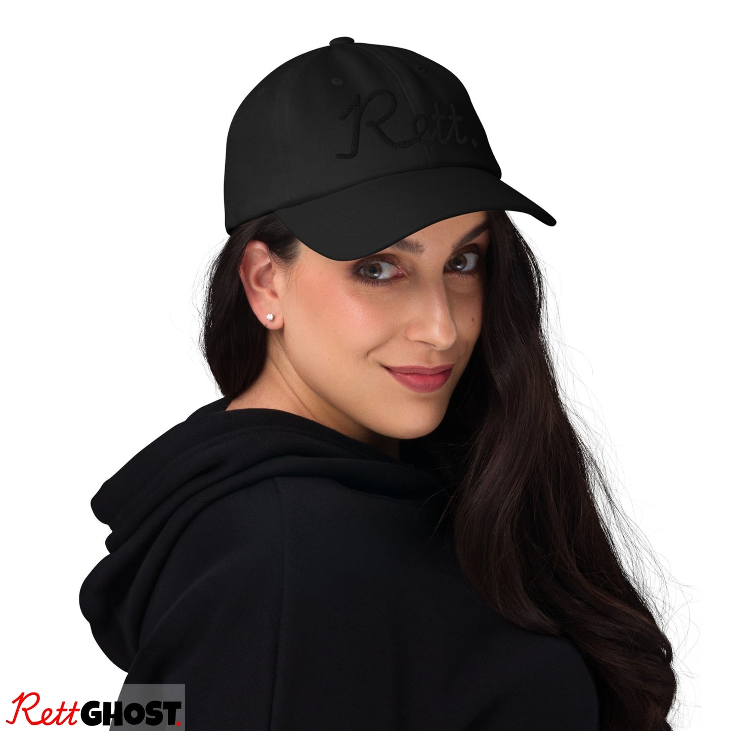 Rett. Ghost Cap Zwart - Uniseks Design