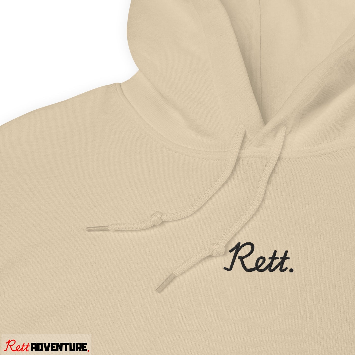 Rett. Adventure Hoodie Beige - Uniseks Design
