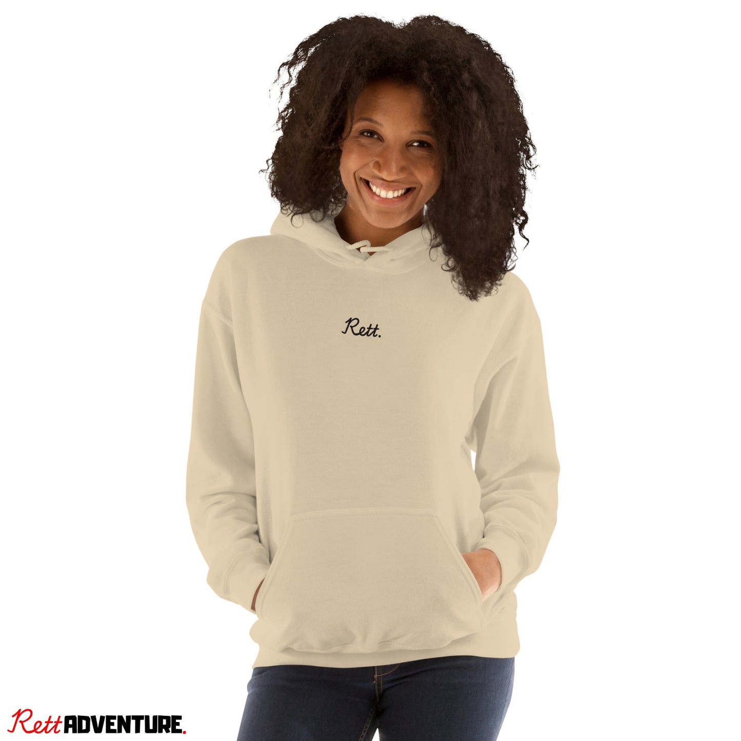 Rett. Adventure Hoodie Beige - Uniseks Design