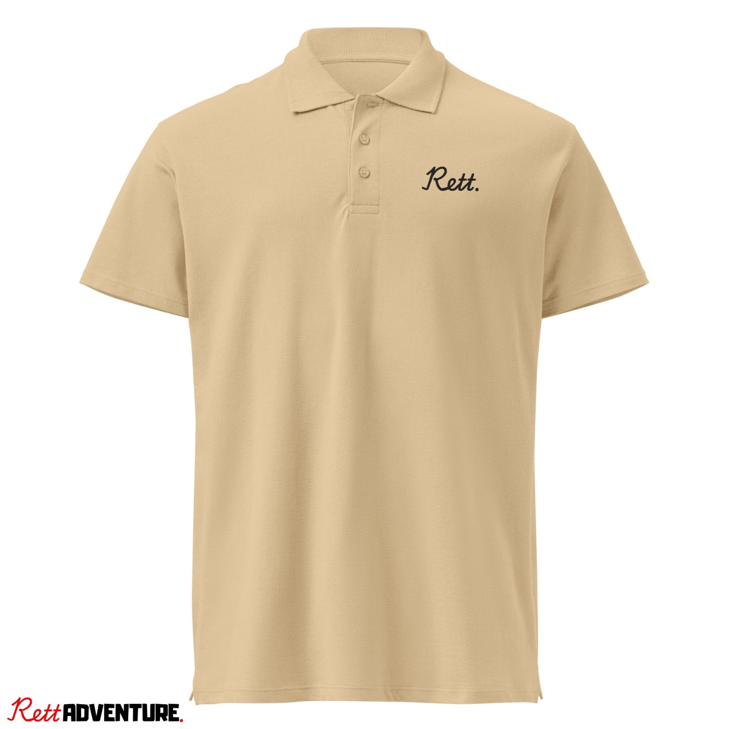 Rett. Adventure Polo Beige - Uniseks Design