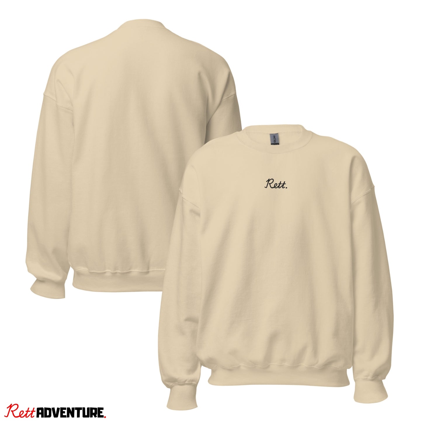 Rett. Adventure Sweater Beige - Uniseks Design