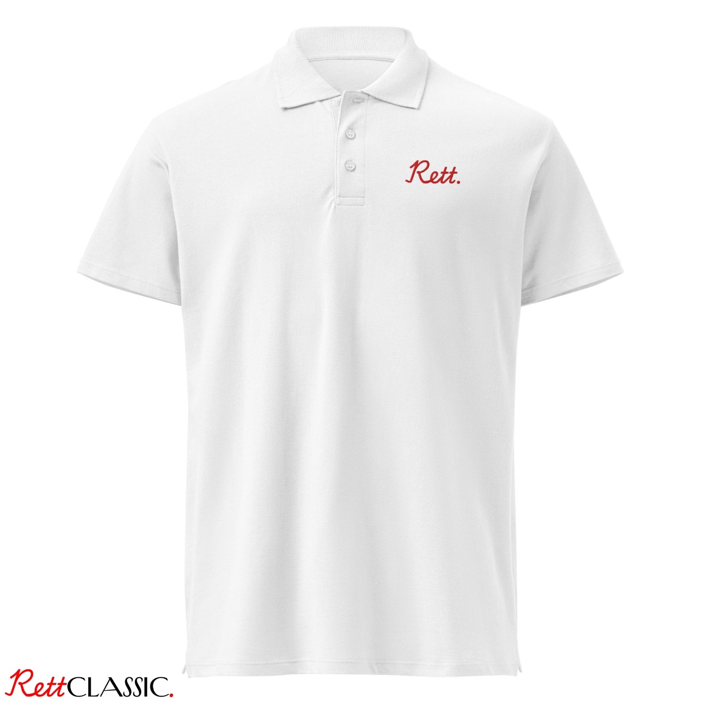 Rett. Classic Polo Wit - Uniseks Design