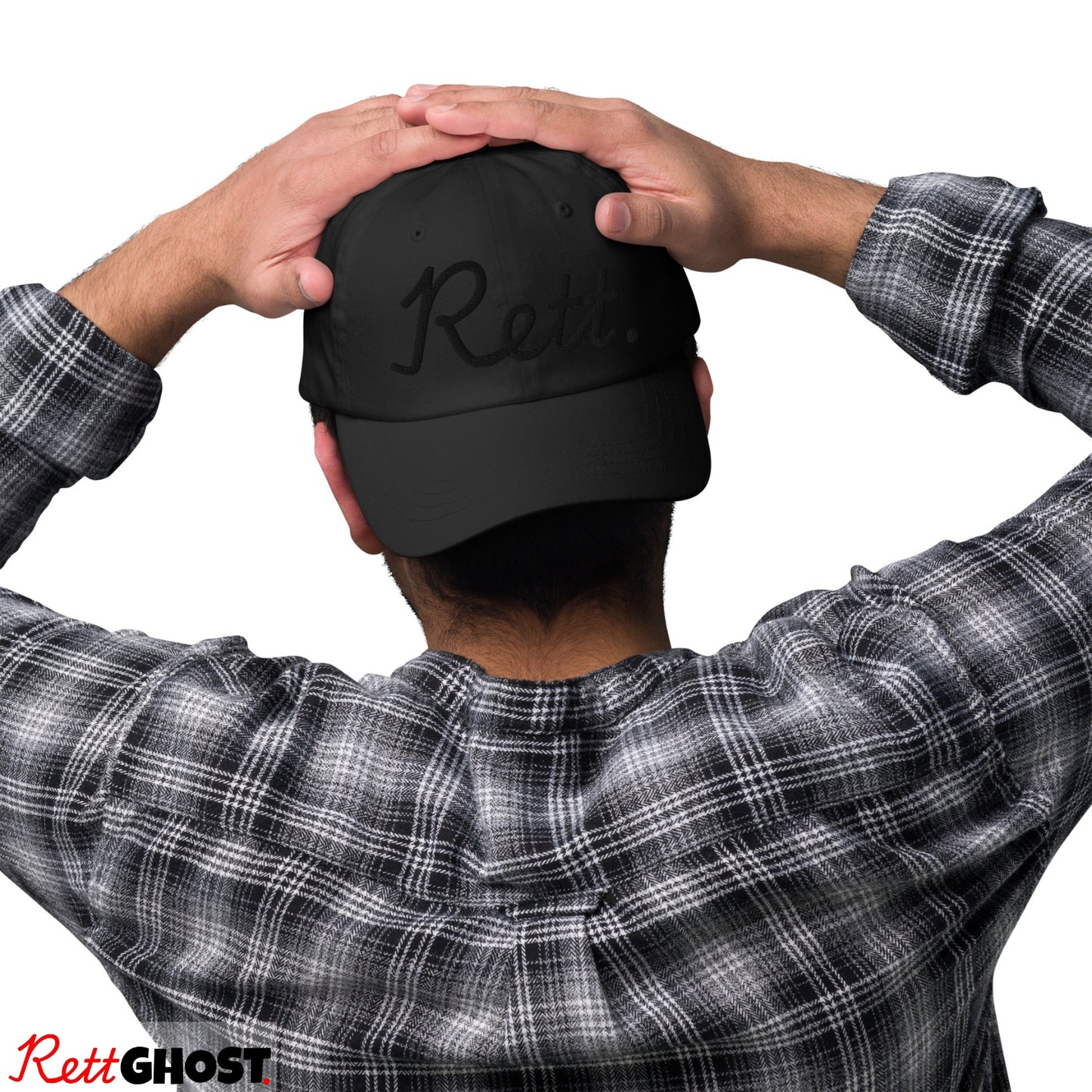 Rett. Ghost Cap Zwart - Uniseks Design