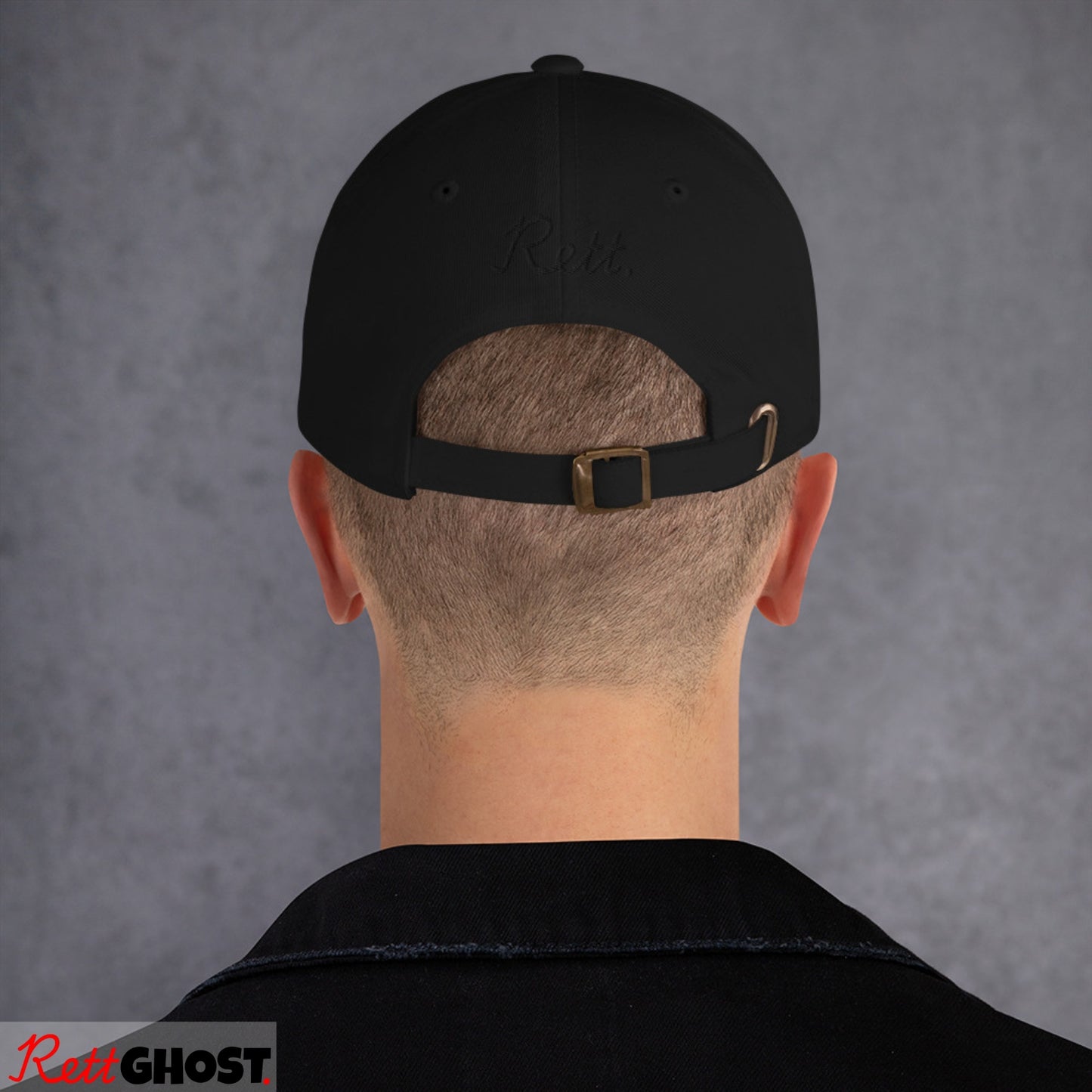 Rett. Ghost Cap Zwart - Uniseks Design
