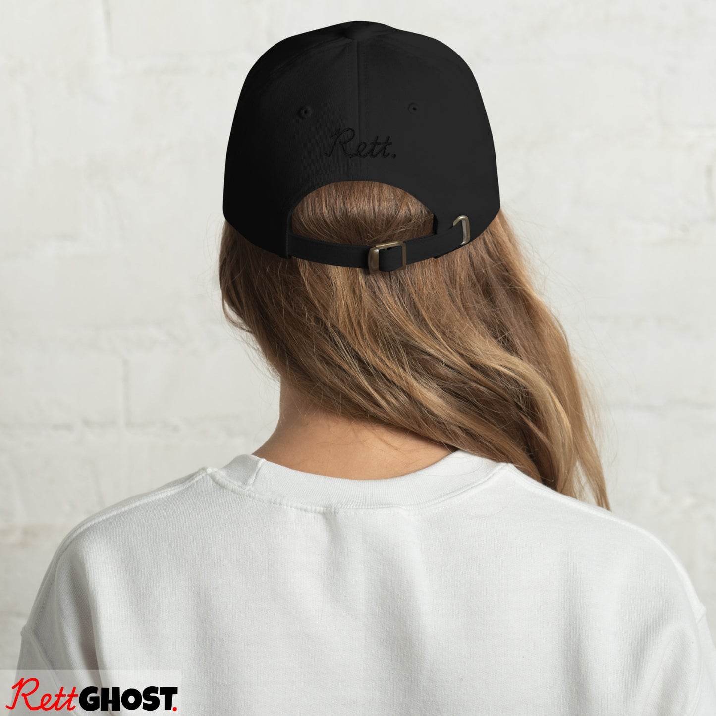 Rett. Ghost Cap Zwart - Uniseks Design