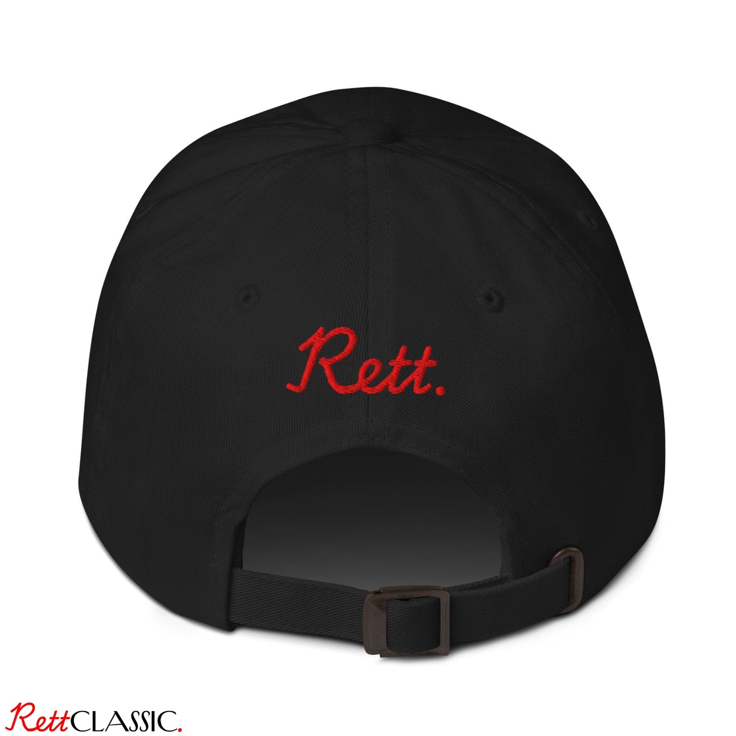 Rett. Classic Cap Zwart - Uniseks Design