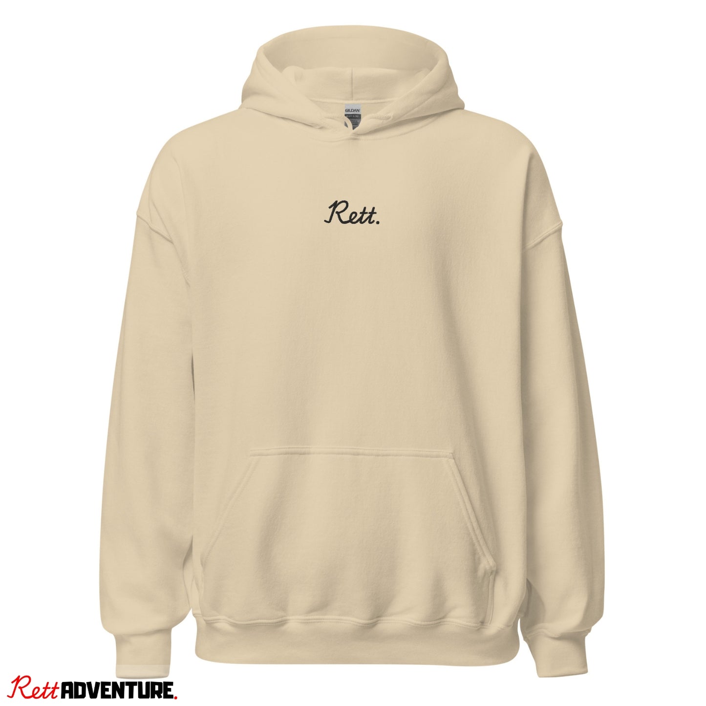 Rett. Adventure Hoodie Beige - Uniseks Design