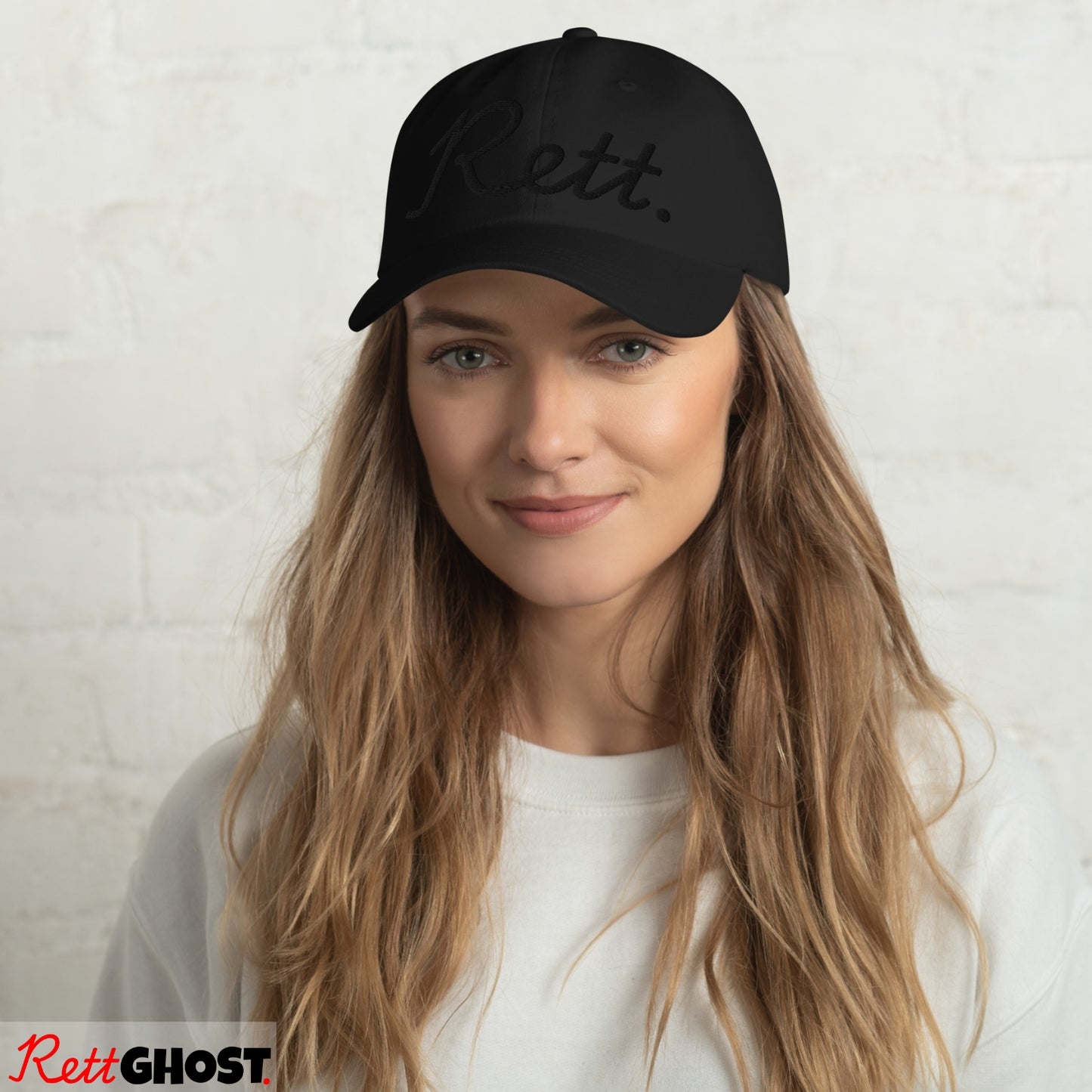 Rett. Ghost Cap Zwart - Uniseks Design