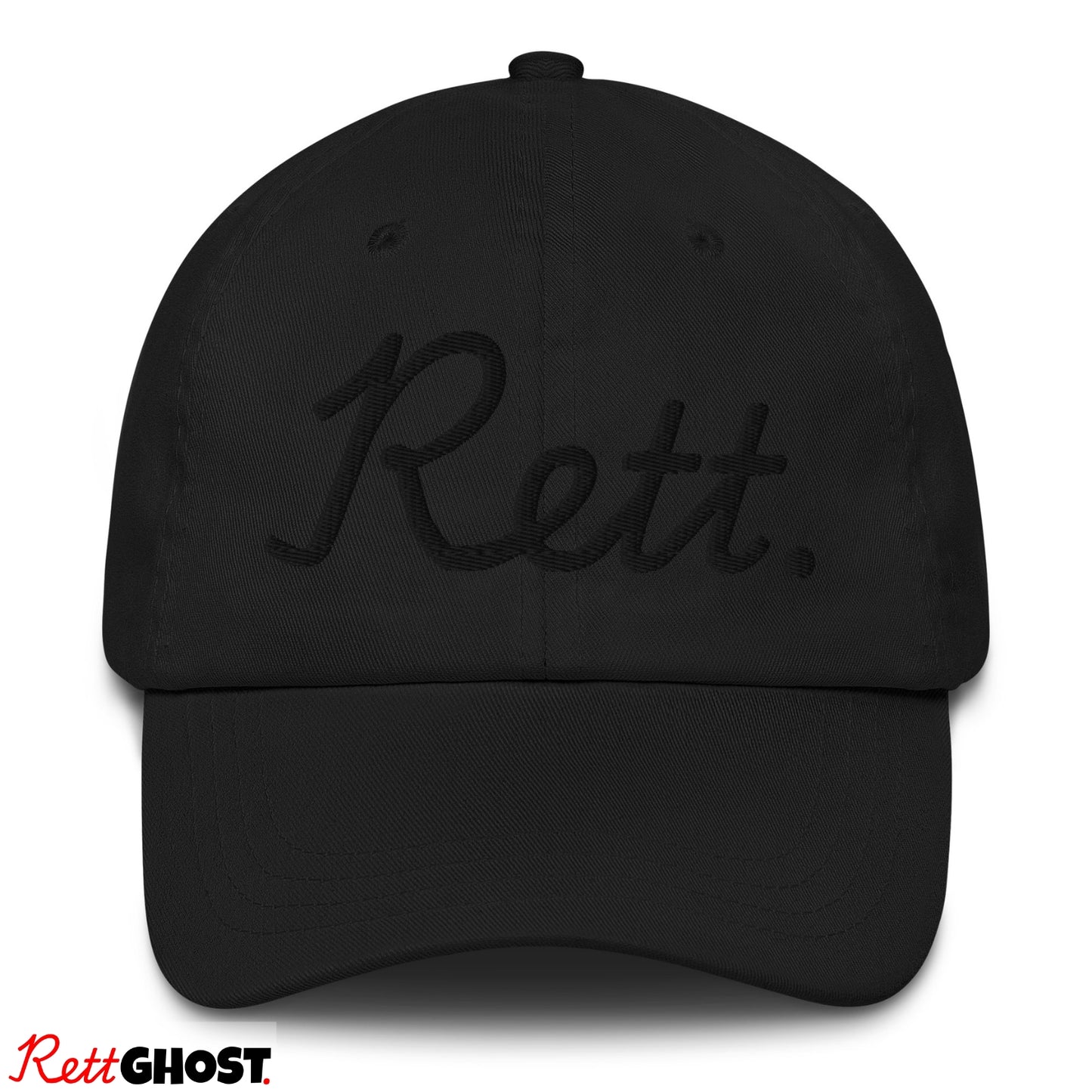 Rett. Ghost Cap Zwart - Uniseks Design
